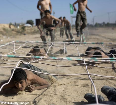 Many of the activities are variations of what you would find on an obstacle course, but with added challenges, such as dodging open flames or barbed wire